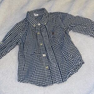 VGUC baby Gap plaid shirt size 18-24 months